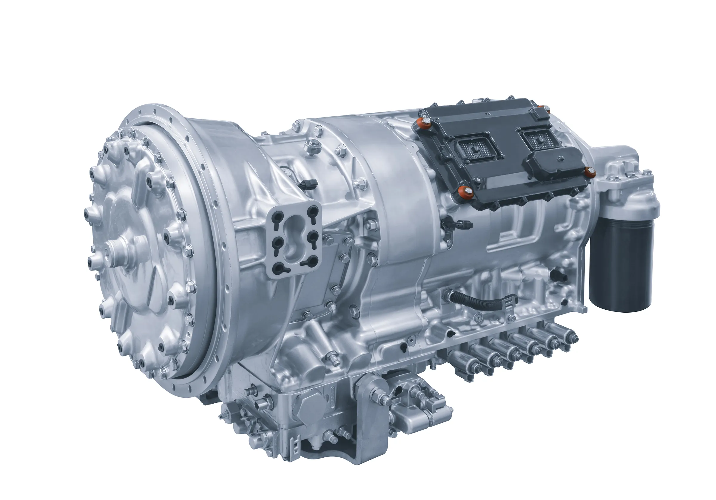 Clean automatic transmission unit ready for installation